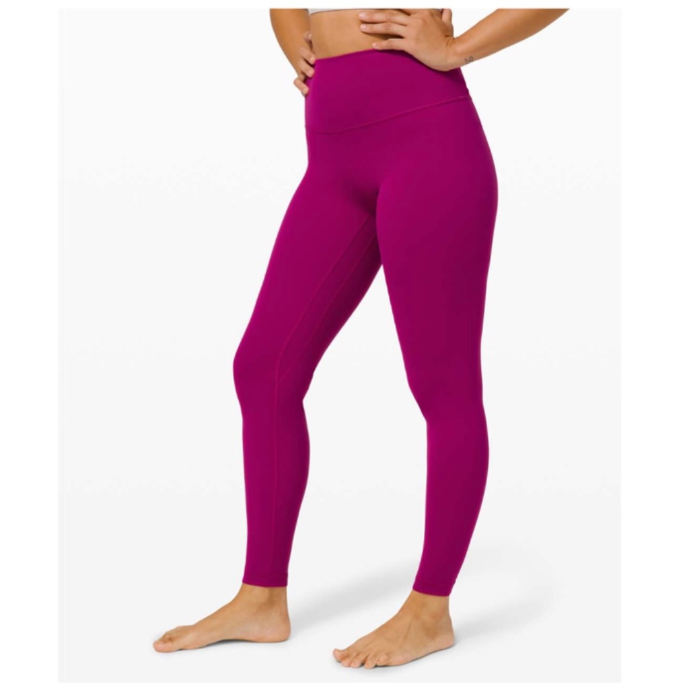 LULULEMON Align Pant 28" Deep Fuschia Size 2